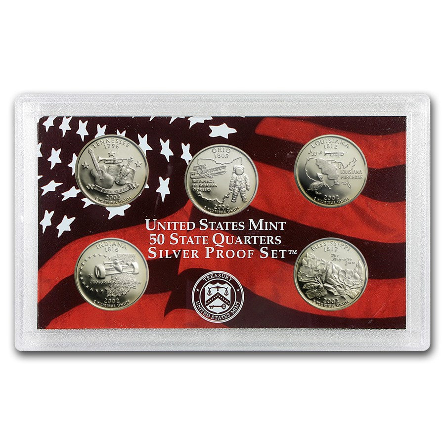 2002-S Silver Proof Set