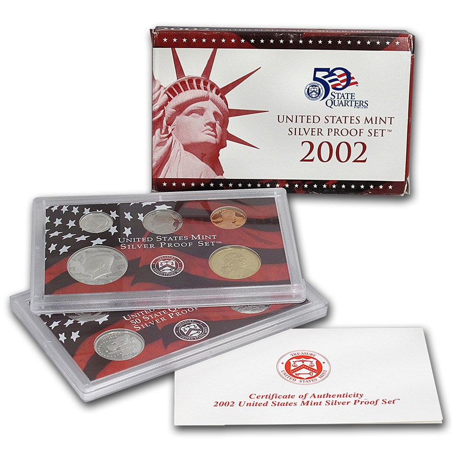 2002-S Silver Proof Set