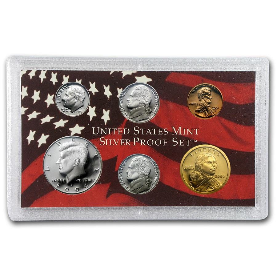 2004-S US Silver Proof Set