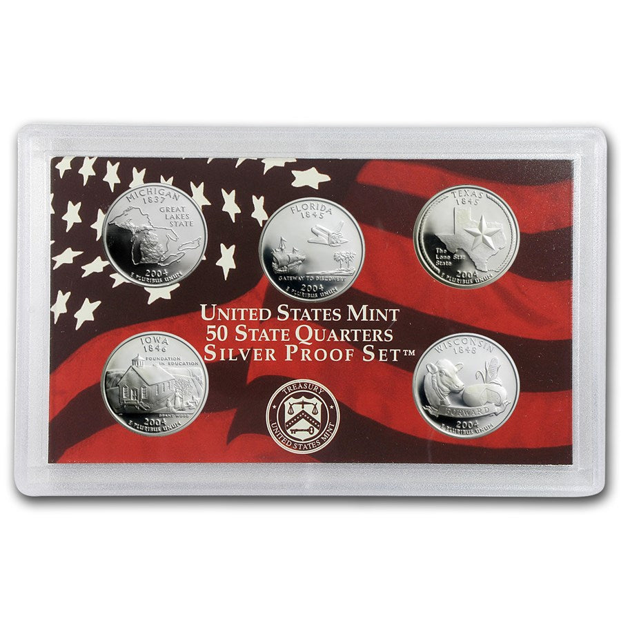 2004-S US Silver Proof Set