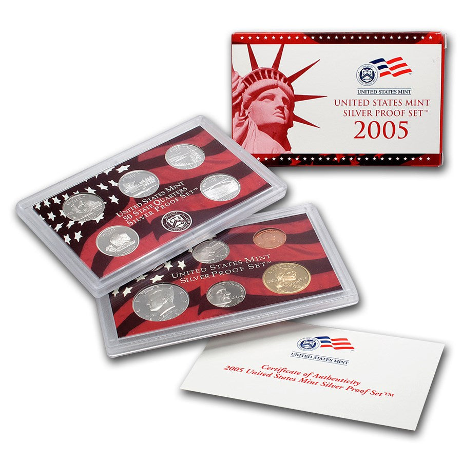 2005-S US Silver Proof Set