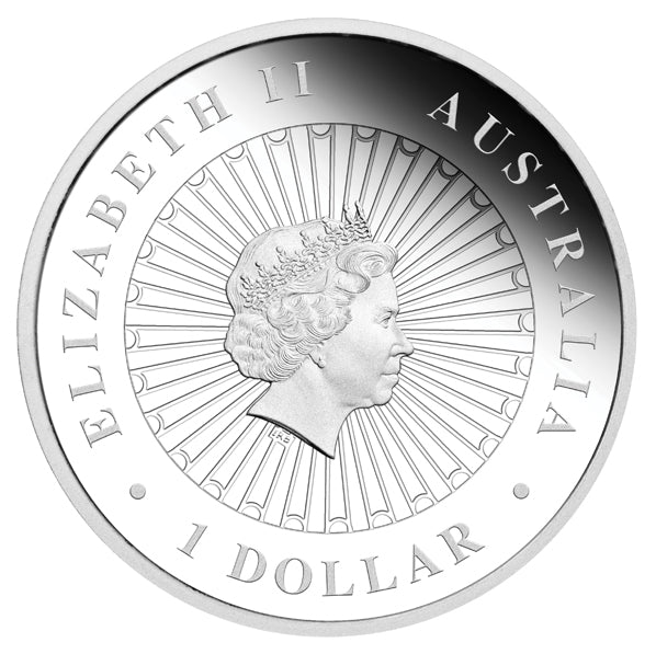 2014 Opal Series – Tasmanian Devil 1oz Silver Proof Coin